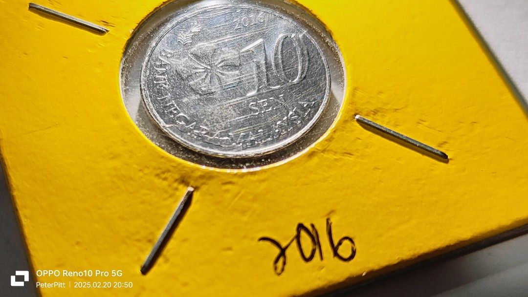 Error coin (Category: Currency) located in Bau. Submitted by pitt1984 (Listing ID 1356576663, Image 1). Description: retained die break.