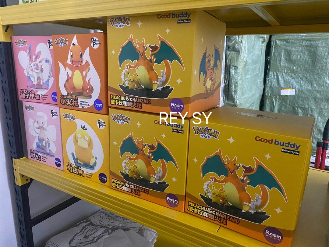 Funism Pokemon Figures (Category: Figurines & Statues) located in Manila. Submitted by reysyzz (Listing ID 1325805384, Image 2). Description: Funism Pokemon Figures ✧ All items are brand new and unopened Mini Prime Figures Garchomp: ₱800 Gengar: ₱800 Togepi: ₱800 Gardevoir: ₱800 Charmander: ₱800 Piplup: ₱800 Bulbasaur: Lucario: ₱800 Ash-Greninja: Meowth: ₱800 Squirtle: ₱800 Mewtwo: ₱800 Prime Figures Mew: ₱2,900 Umbreon: ₱2,900 Pikachu and Eevee: