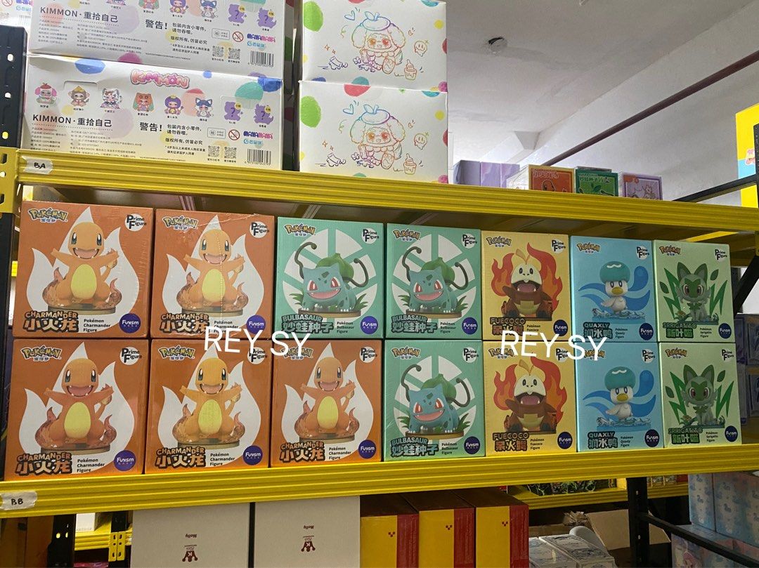 Funism Pokemon Figures (Category: Figurines & Statues) located in Manila. Submitted by reysyzz (Listing ID 1325805384, Image 3). Description: Funism Pokemon Figures ✧ All items are brand new and unopened Mini Prime Figures Garchomp: ₱800 Gengar: ₱800 Togepi: ₱800 Gardevoir: ₱800 Charmander: ₱800 Piplup: ₱800 Bulbasaur: Lucario: ₱800 Ash-Greninja: Meowth: ₱800 Squirtle: ₱800 Mewtwo: ₱800 Prime Figures Mew: ₱2,900 Umbreon: ₱2,900 Pikachu and Eevee: