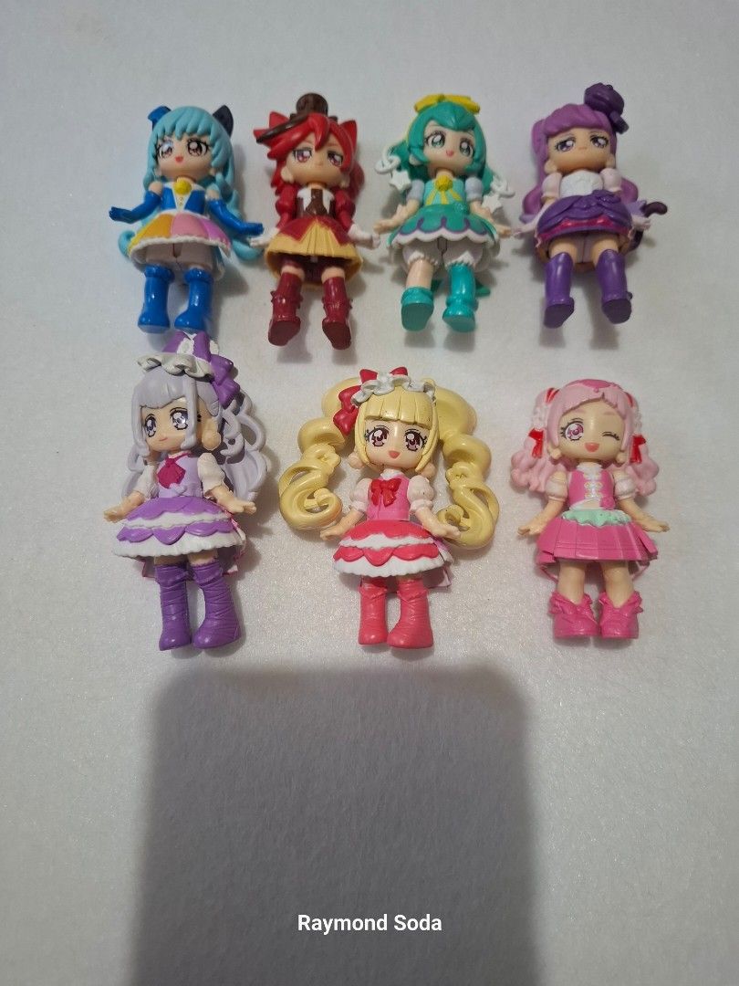 HUGtto! Pretty Cure Precure Chibi Doll (Category: Figurines & Statues) located in Las Pinas. Submitted by All.here_OnlineShop (Listing ID 1356457375, Image 1). Description: HUGtto! Pretty Cure Precure Chibi Doll Figure Purikyu Town Series set. Movinga arms, head and feet. 1800 only. Shipping via LBC or JRS (Provincial) Lalamove (same day delivery within Metro Manila). Items are coming from Las piñas. *items are considered sold and given in good c