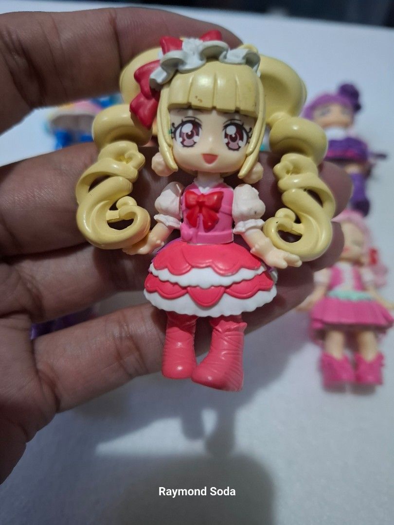 HUGtto! Pretty Cure Precure Chibi Doll (Category: Figurines & Statues) located in Las Pinas. Submitted by All.here_OnlineShop (Listing ID 1356457375, Image 2). Description: HUGtto! Pretty Cure Precure Chibi Doll Figure Purikyu Town Series set. Movinga arms, head and feet. 1800 only. Shipping via LBC or JRS (Provincial) Lalamove (same day delivery within Metro Manila). Items are coming from Las piñas. *items are considered sold and given in good c