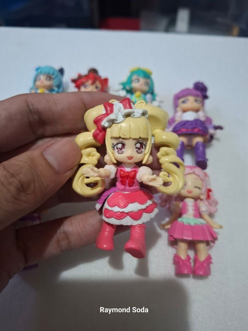 HUGtto! Pretty Cure Precure Chibi Doll (Category: Figurines & Statues) located in Las Pinas. Submitted by All.here_OnlineShop (Listing ID 1356457375, Image 3). Description: HUGtto! Pretty Cure Precure Chibi Doll Figure Purikyu Town Series set. Movinga arms, head and feet. 1800 only. Shipping via LBC or JRS (Provincial) Lalamove (same day delivery within Metro Manila). Items are coming from Las piñas. *items are considered sold and given in good c
