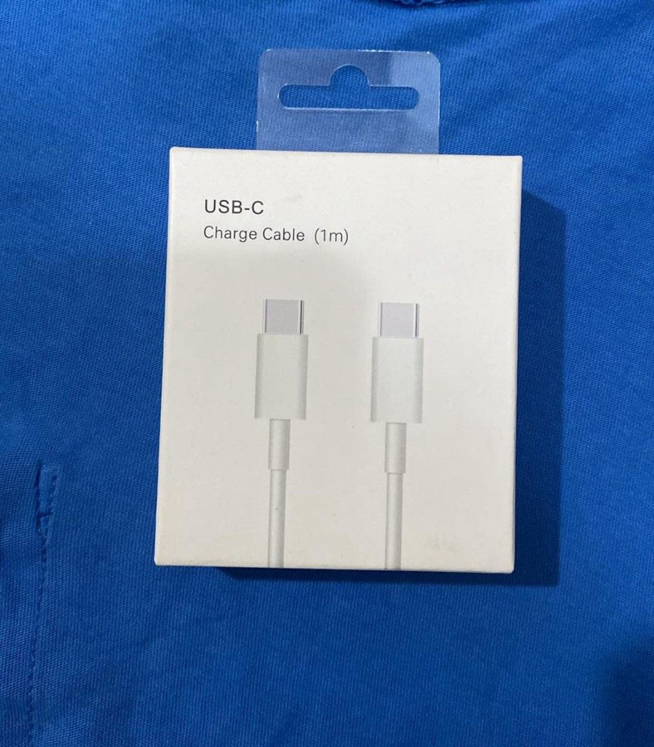 Ipad/MacBook charger cable type c c (Category: Chargers & Cables) located in Manila. Submitted by milasgadgetph (Listing ID 1356499534, Image 1). Description: .