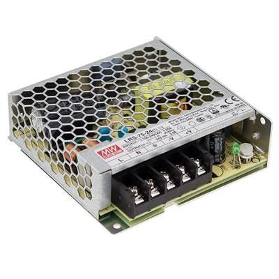 LRS-75-12 AC-DC Single output enclosed power supply; Universal AC input ...