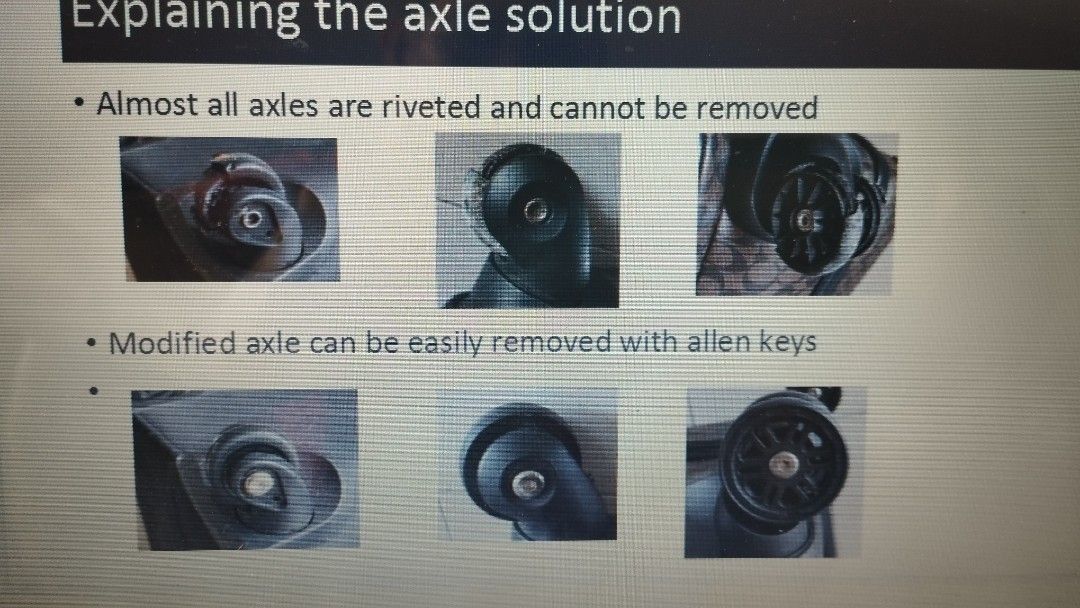 Luggage repair Wheels up to warranty also handle, hinge