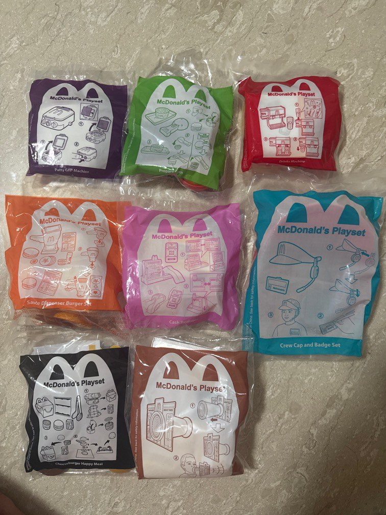 McDonald’s Playset Happy Meal, Hobbies & Toys, Toys & Games on Carousell
