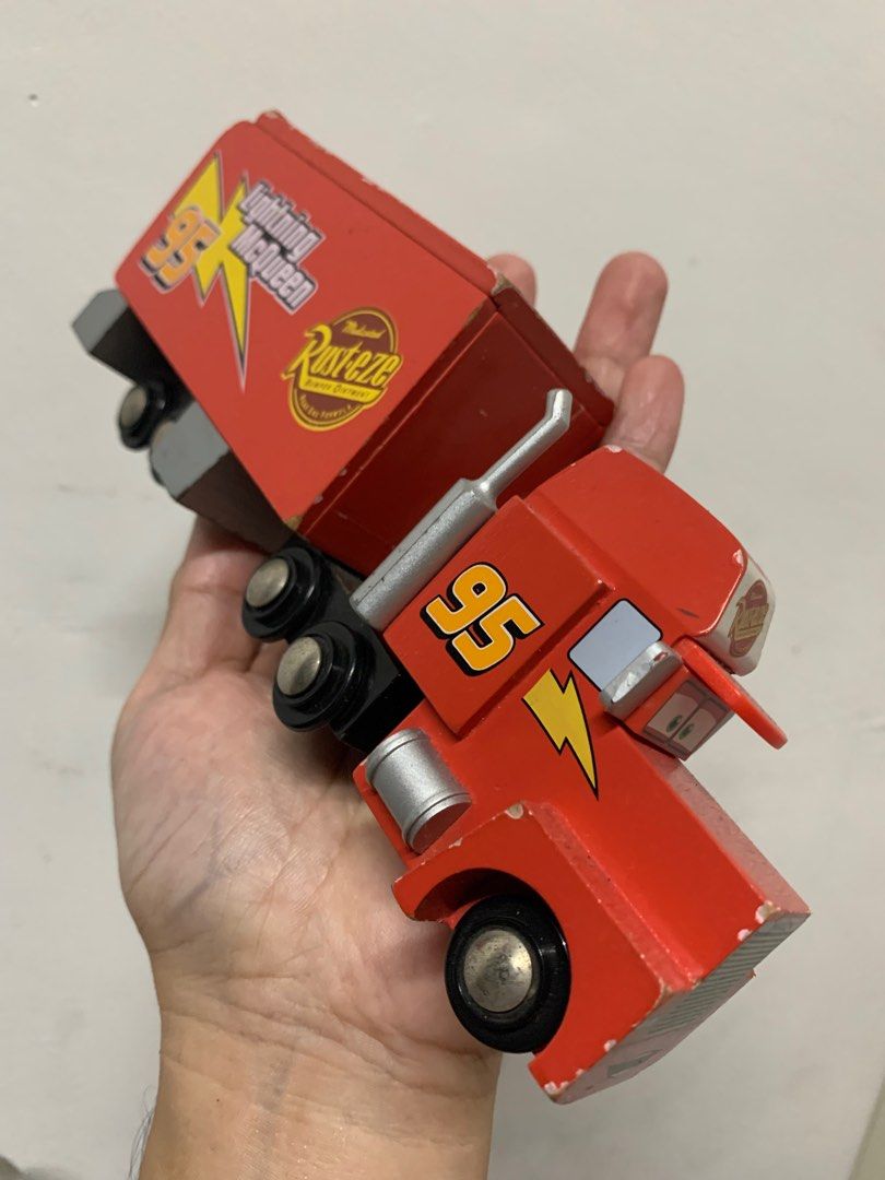 mchauler wood truck (Category: Vehicle & Diecast Models) located in Manila. Submitted by reccario1603354 (Listing ID 1356564337, Image 1). Description: mchauler wood truck loose minor paint chips.