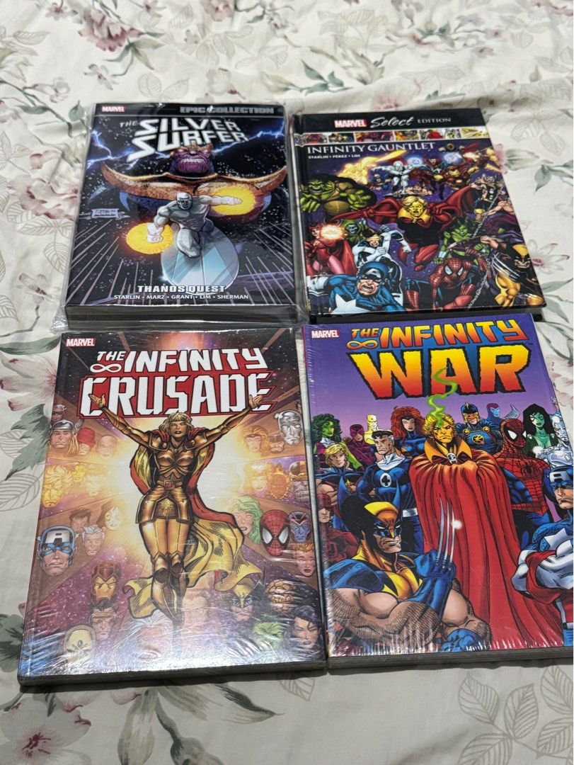 ( SEALED ) Infinity gauntlet war crusade trilogy plus Thanos quest tradepaperback comic book (Category: Comics & Manga) located in Caloocan City. Submitted by marvel_vs_dc.movie (Listing ID 1356613130, Image 1). Description: (New) Infinity gauntlet war crusade trilogy plus Thanos quest tradepaperback comic book.