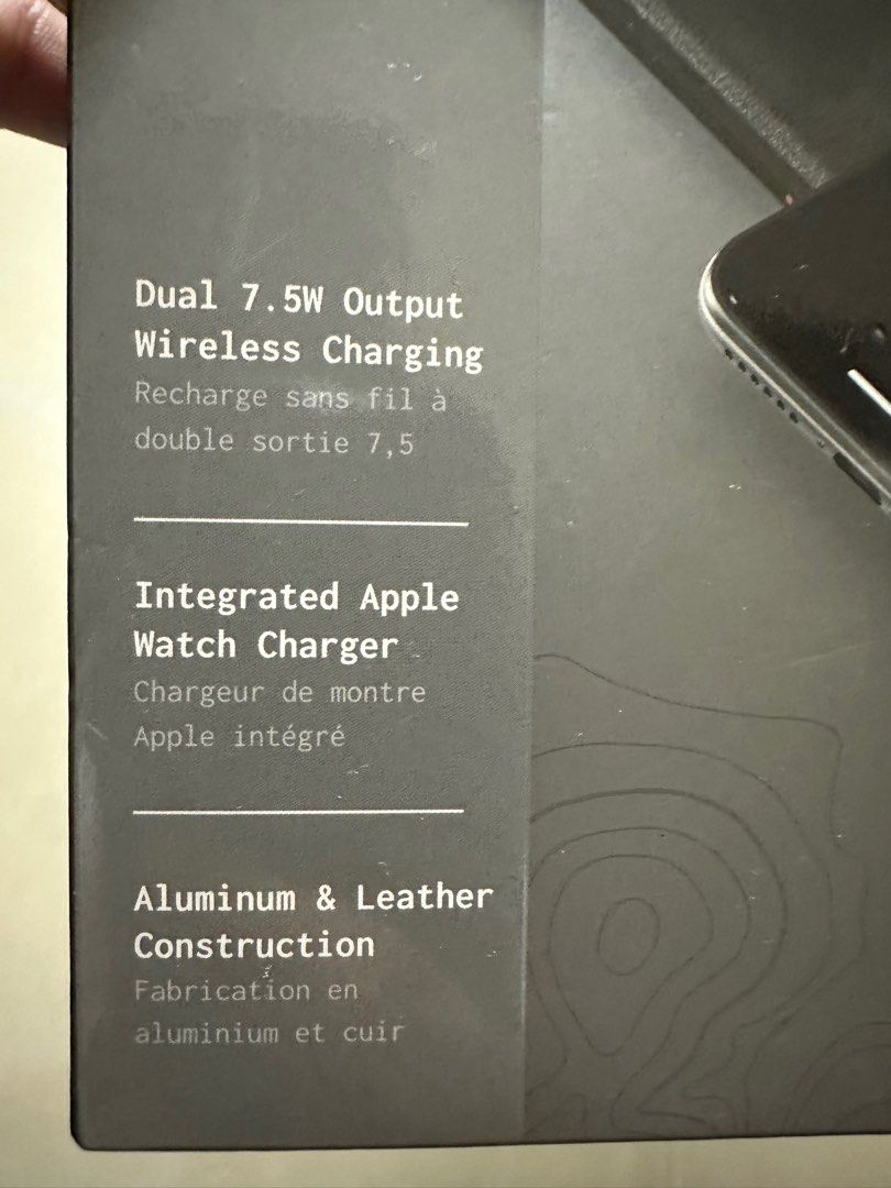 Nomad charger (Category: Chargers) located in Valenzuela. Submitted by girlsshoppe888 (Listing ID 1352085548, Image 2). Description: Charger for apple watch, airpods and iphone Bought for $189.