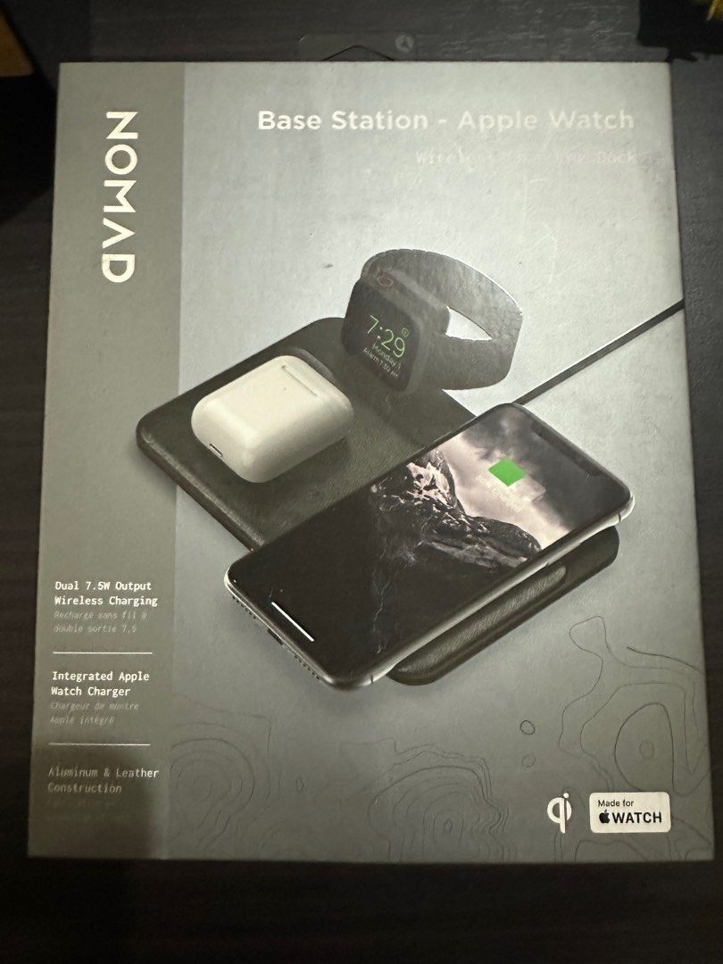 Nomad charger (Category: Chargers) located in Valenzuela. Submitted by girlsshoppe888 (Listing ID 1352085548, Image 3). Description: Charger for apple watch, airpods and iphone Bought for $189.