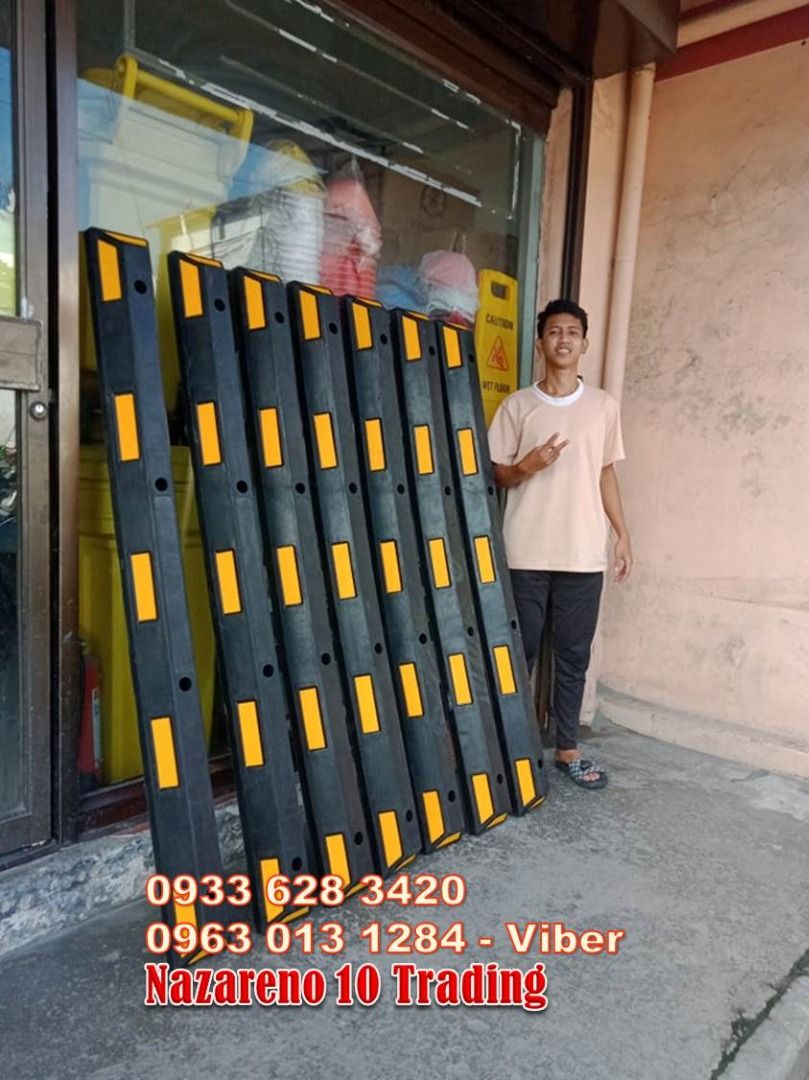 Parking Block stopper solid rubber, Commercial & Industrial, Industrial ...
