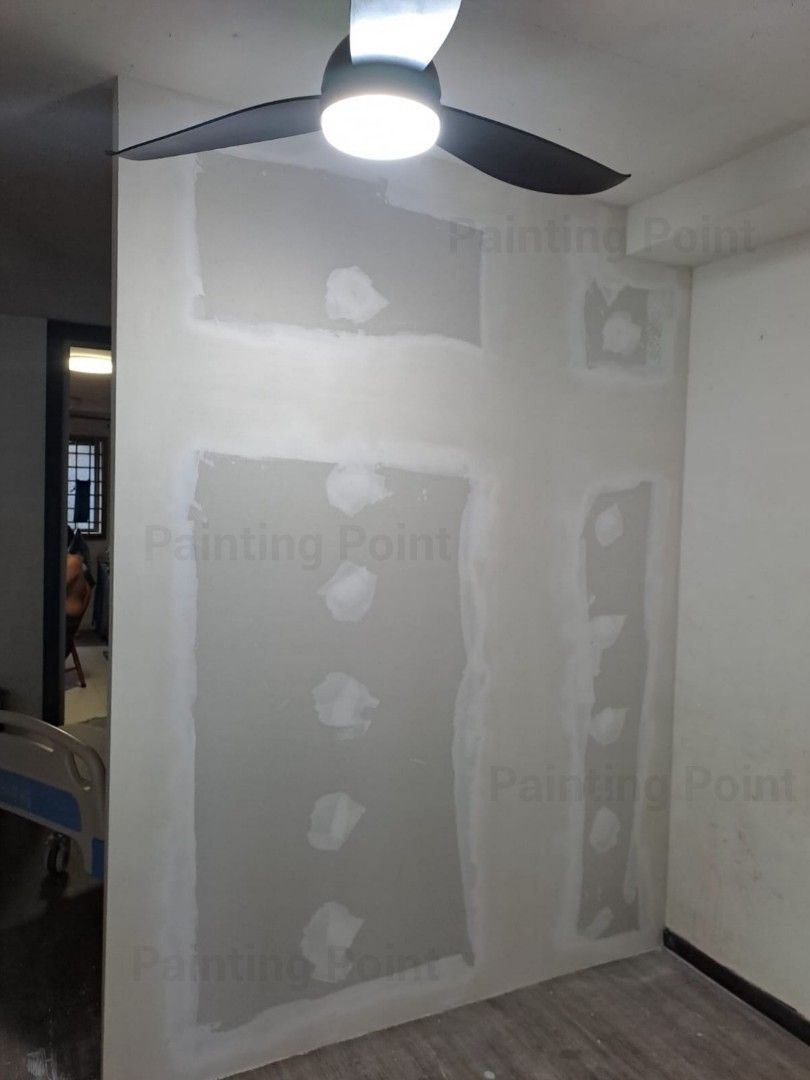 Partition wall, Room partition,  False wall install, False wall level up,  Aircon pipe box up  repair, Arch wall install,  Arch way install, Tv Mount wall install62863075633794113