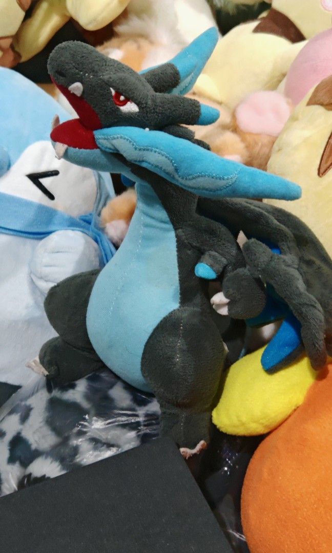 Pokemon Mega Charizard Medium Plush (Category: Plushies & Soft Toys) located in Binan City. Submitted by anime_finds (Listing ID 1356479670, Image 2). Description: 🌸 On hand 🌸 Good condition.