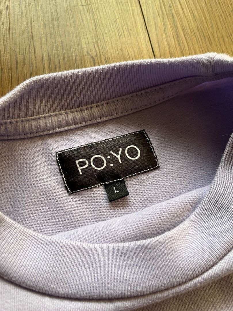 Poyo Classic Lavender Shirt (Category: Tshirts & Polo Shirts ) located in Makati City. Submitted by cabinetraid (Listing ID 1356538420, Image 2). Description: PO:YO Classic Lavender Shirt Width: 23" Length: 27" Sleeves: 8" Condition: 9/10 Size: L.