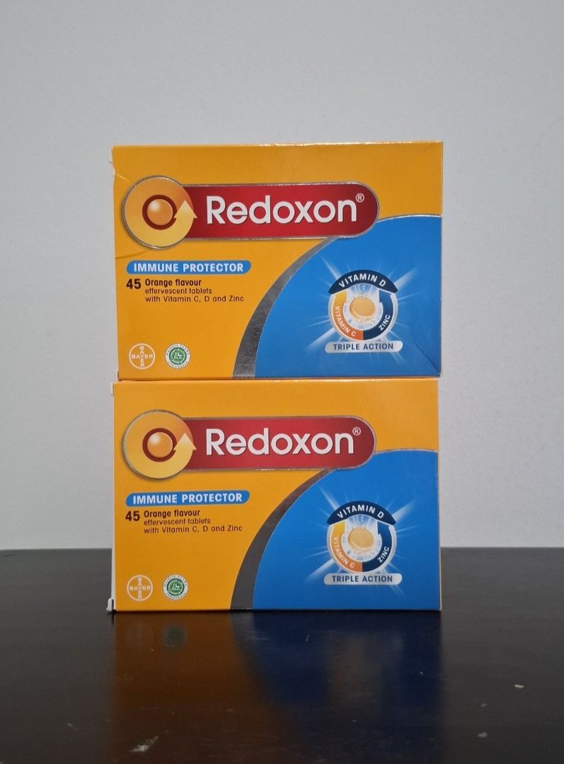 Redoxon Triple Action Vitamin C, D and Zinc Immune Protector/ Immunity ...