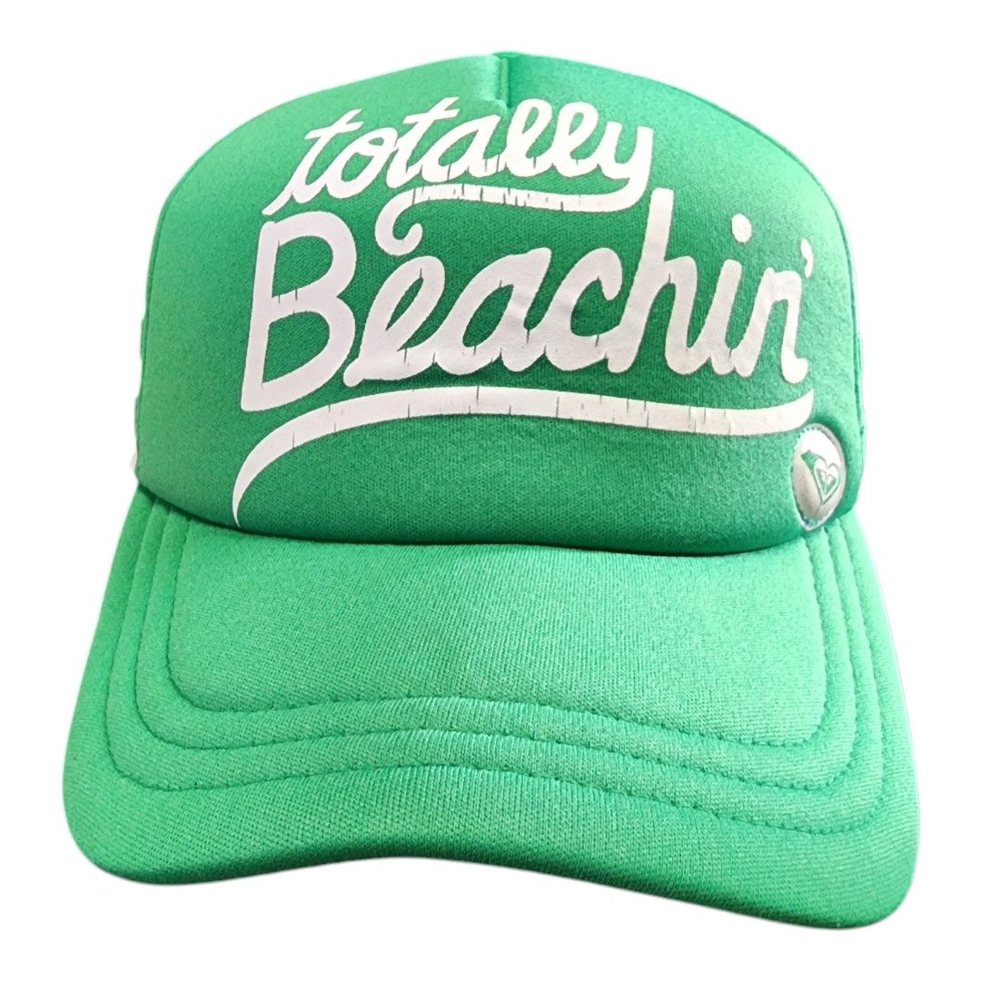 Roxy Trucker Cap Adult Snapback (Category: Caps & Hats) located in Meycauayan. Submitted by MP_Shop (Listing ID 1356448518, Image 1). Description: Roxy Trucker Cap Color rate 9/10 300 + Shipping Fee Need wash issue: hairline on print Shipping: J&T Payment: Gcash Loc: Meycauayan Bulacan.