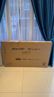 Sharp 55'' 4K UHD Google TV 4TC55FJ1X, TV & Home Appliances, TV ...