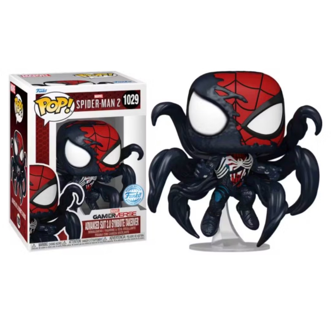 Spiderman 2 symbiote funko pop, Hobbies & Toys, Toys &
