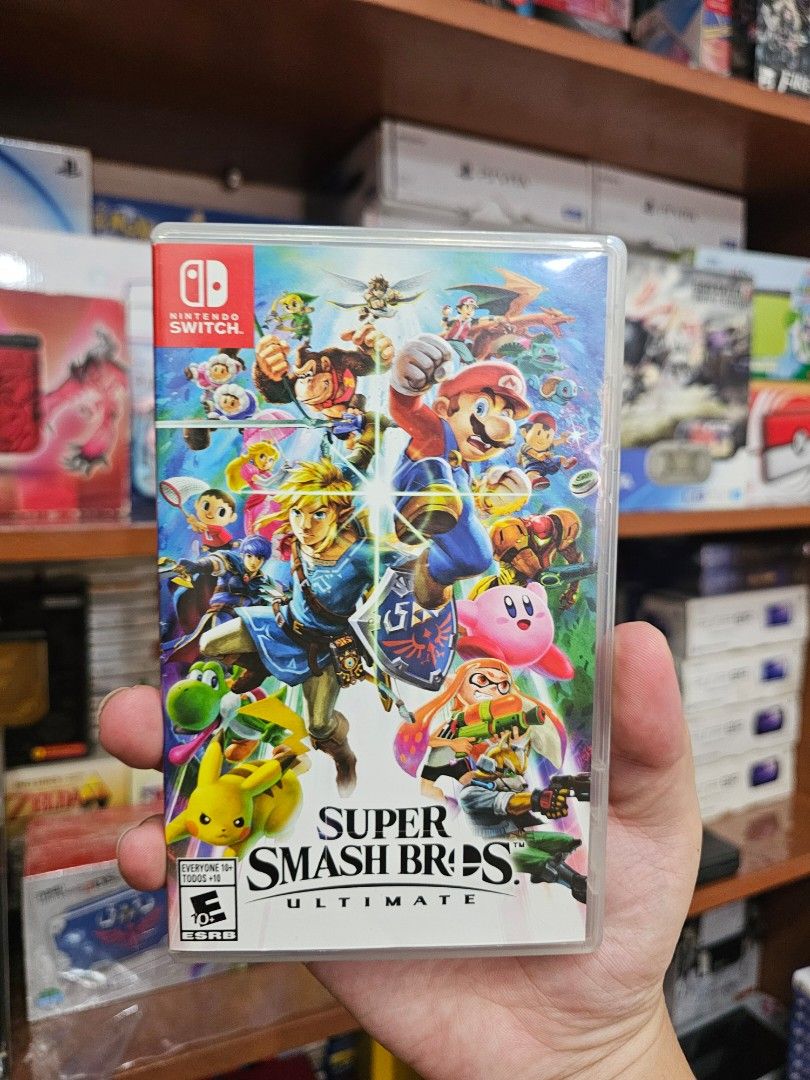 Super Smash Brothers Ultimate (Category: Nintendo) located in Paranaque City. Submitted by john020497 (Listing ID 1356520959, Image 1). Description: Bacoor, Cavite. Delivery via Lalamove/Grab/LBC..