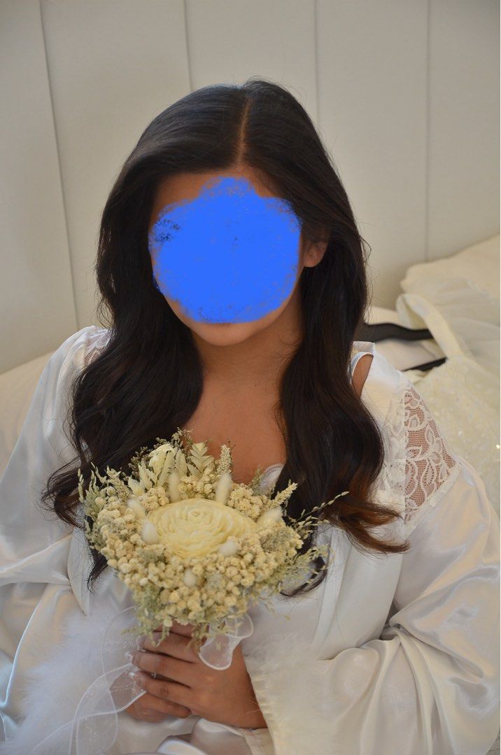 WEDDING BRIDAL ROBE FOR PLUS SIZE (Category: Sets or Coordinates) located in Meycauayan. Submitted by mykajoysum57833 (Listing ID 1356493023, Image 2). Description: Selling My Bridal Robe Used Once last Jan. 27, 2025 (1 oras ko lang sinuot) 📌RFS: Served its purpose and No Storage 📌 If for Shipping, SF is c/o by the buyer. 📌 Payment first before shipping 📌No return/ No cancellation policy..