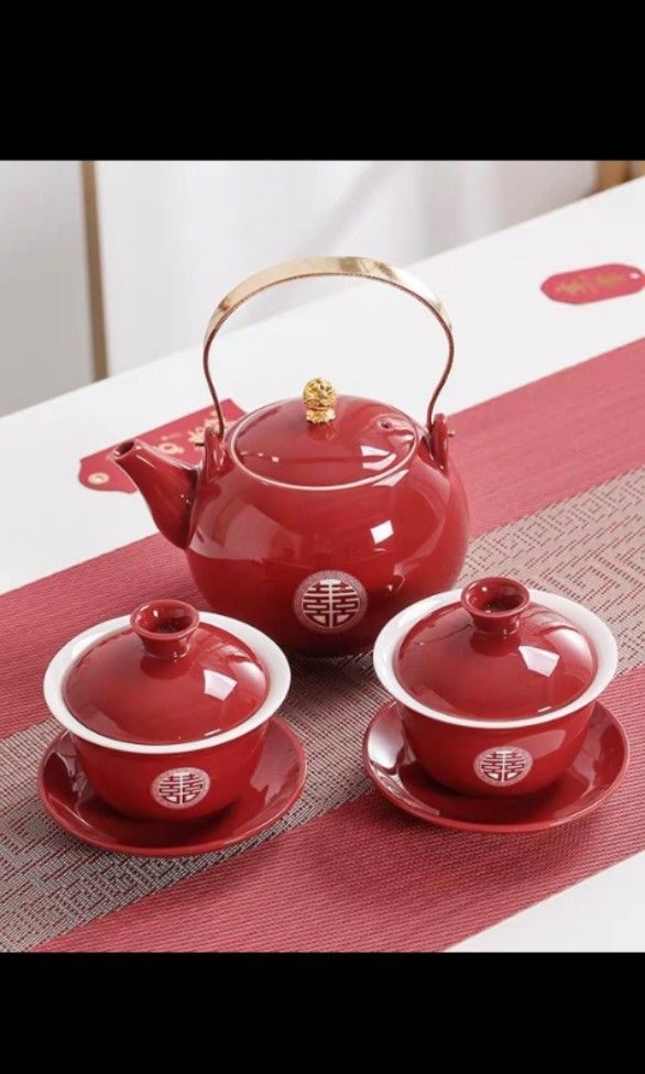 Wedding Tea Ceremony tea set484527166153052160