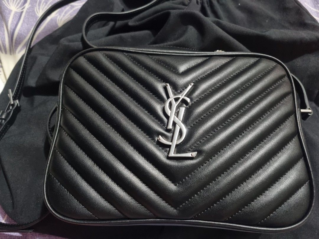 YSL Camera Bag (Category: Luxury Bags & Wallets) located in Quezon City. Submitted by shopewisely (Listing ID 1356545413, Image 1). Description: YSL Camera Bag, in very good condition. Leather Material..