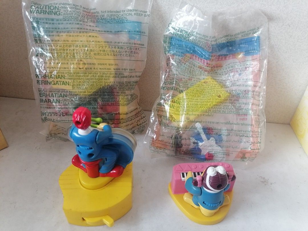 $120/3款可交換滑嘟嘟2001麥當勞McDonald's McDoodle 麥當勞叔叔結他