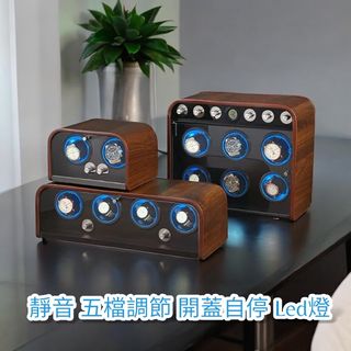 Sham Shui Po store with large stock available for trial Automatic winding watch box Watch box Watch winder 4 operation modes selectable Rotation direction: clockwise, counterclockwise, alternating clockwise and counterclockwise (auto-stop/anti-magnetic/quiet rotation/five-speed adjustment/battery dual-use) Mechanical watch home self-winding watch winder automatic watch wobble rotating storage box A1264213438951810110