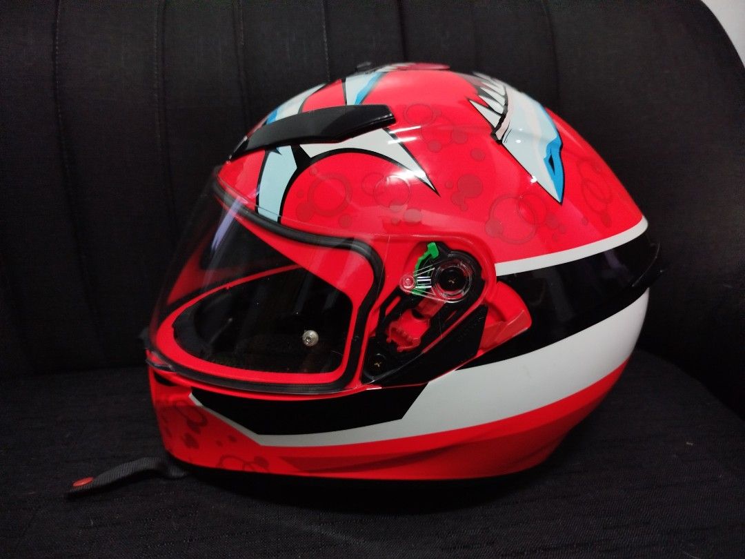 AGV Shark Red (Category: Helmets and other Riding Gears) located in Manila. Submitted by obinamarkj31237 (Listing ID 1356780642, Image 3). Description: .