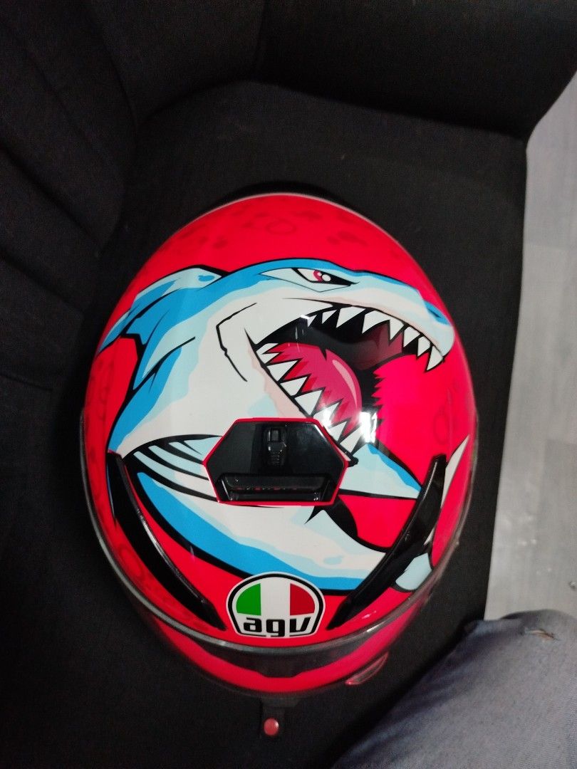 AGV Shark Red (Category: Helmets and other Riding Gears) located in Manila. Submitted by obinamarkj31237 (Listing ID 1356780642, Image 1). Description: .