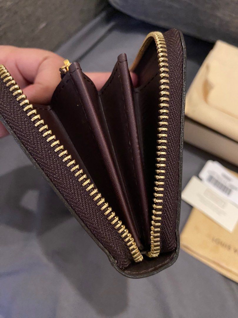 Authentic Louis Vuitton Vernis zippy wallet in Amarante (like new) (Category: Luxury Bags & Wallets) located in Batangas. Submitted by itsmeaudi (Listing ID 1356702321, Image 3). Description: - Like new! No flaws - Used only twice - Authentic Louis Vuitton 💯 - Store bought at LV greenbelt ( with scanned copy of receipt) - Date Code: CA1018 - manufactured March 2008 - inclusion: box, dustbag, care cards, lv cloth wipes for vernis leather RFS: not