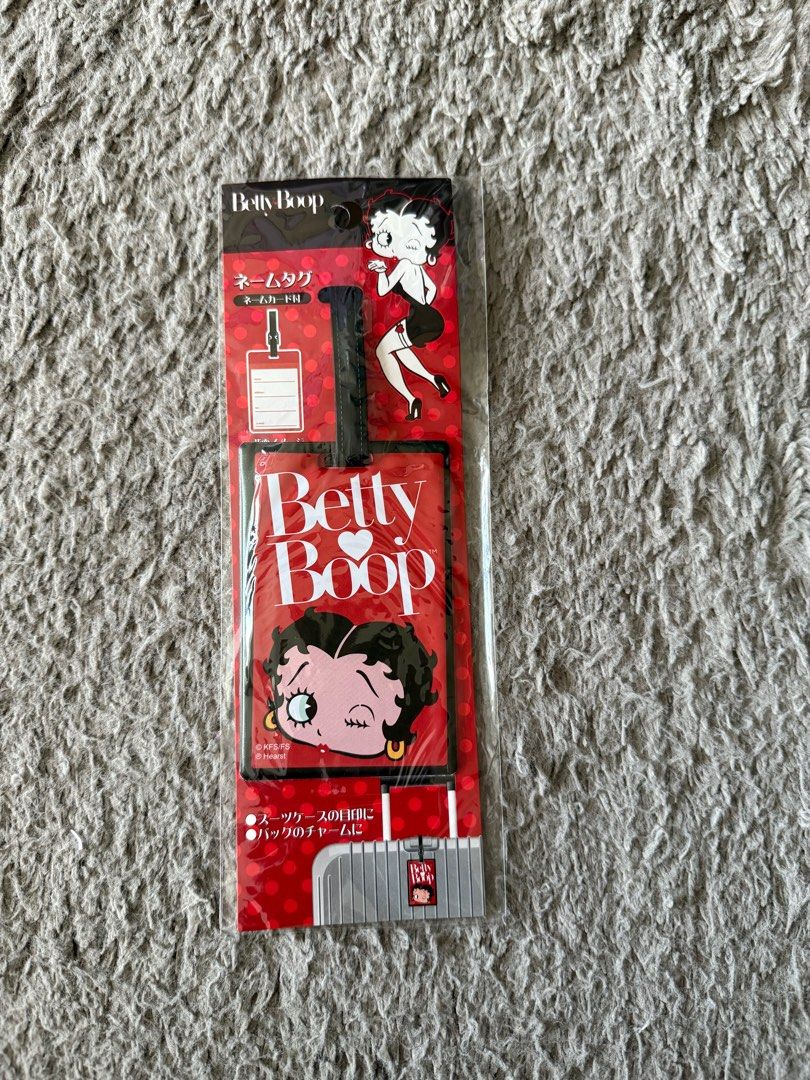 Betty Boop luggage tag (Category: Luggage) located in San Juan City. Submitted by knickscorner (Listing ID 1356647882, Image 1). Description: Betty boop I’m happy to answer any inquiries you have about the item. Pass! 😵🙅 when in doubt. Please 🅾️nly make an offer if you are 💯 sure, Otherwise, let’s not waste each other’s time. All items are on hand and ready to ship after payment. 💰 PAYMENT : GCASH 📦 Standard Delivery : J&T Express ❌NO meet 