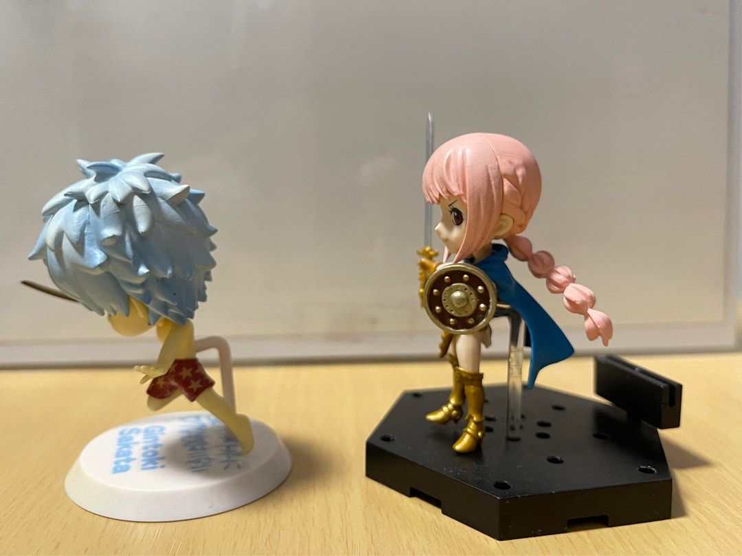 Chibi - One Piece Rebecca & Gintama (Category: Designer & Blind Box Toys) located in Pasig City. Submitted by tjrys (Listing ID 1356654624, Image 2). Description: ₱300 each Loose, no box .