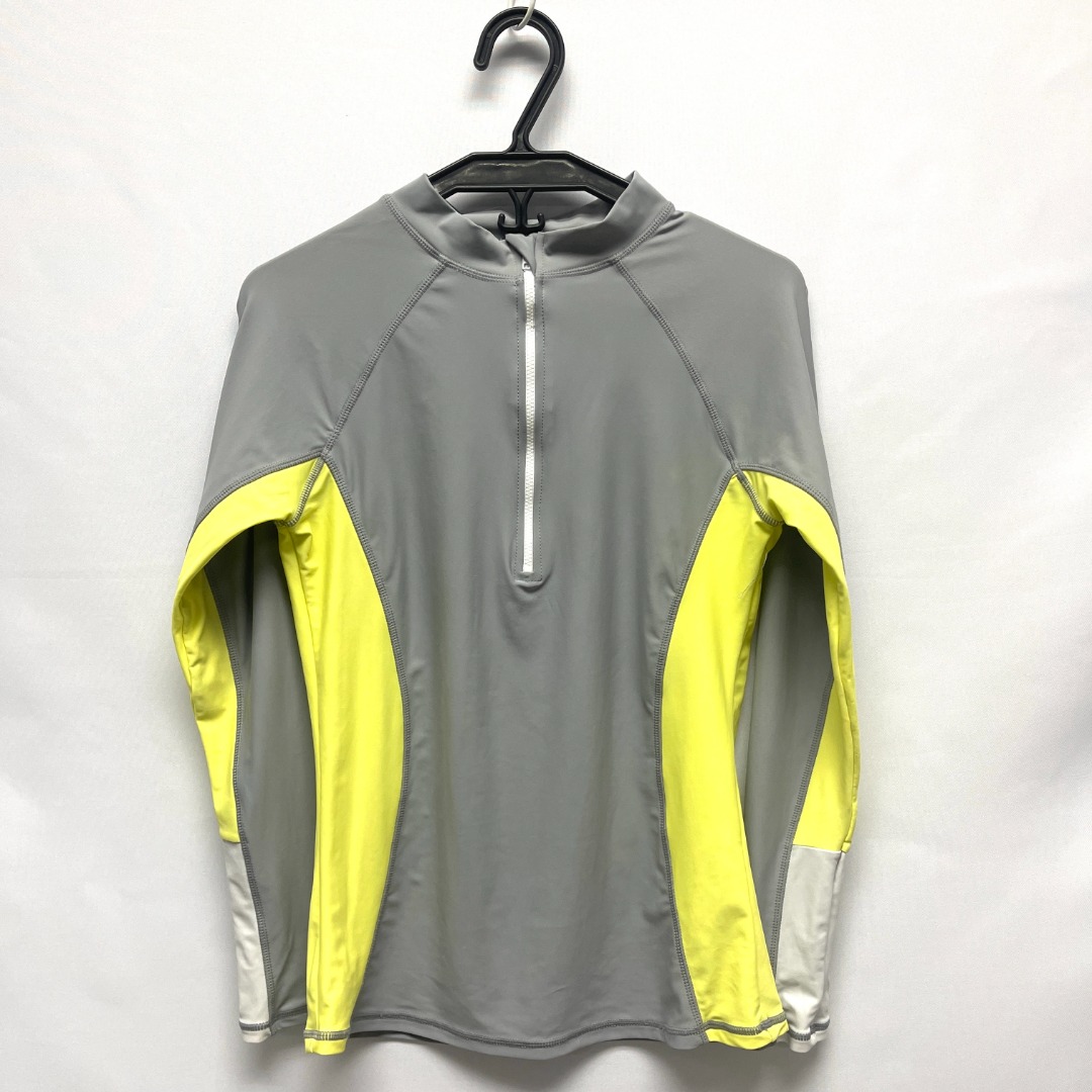 Coco Gray Rashguard, Women's Fashion, Swimwear, Rash guard on Carousell
