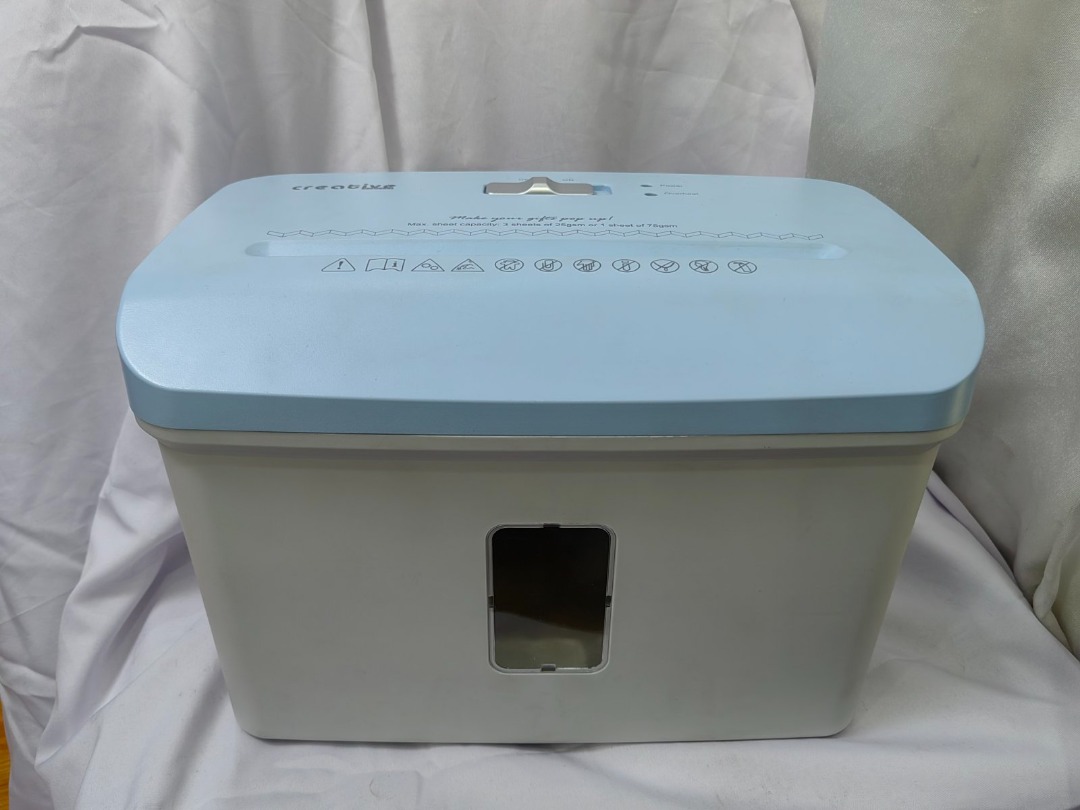 Crinkple paper shredder Creative Filler Machine, Computers & Tech ...