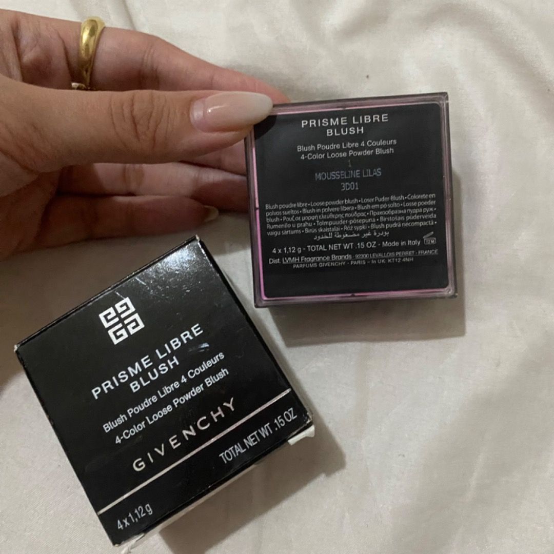 GIVENCHY PRISME LIBRE BLUSH (Category: Makeup) located in Pasay City. Submitted by jikookscart_ (Listing ID 1356779843, Image 2). Description: Givenchy Blush - bought from sg last feb! - used 3x max!! :) - bought this for around 2.8k! :).