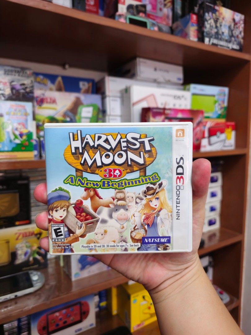 Harvest Moon A New Beginning (Category: Nintendo) located in Paranaque City. Submitted by john020497 (Listing ID 1356704058, Image 1). Description: Bacoor, Cavite. Delivery via Lalamove/Grab/LBC..