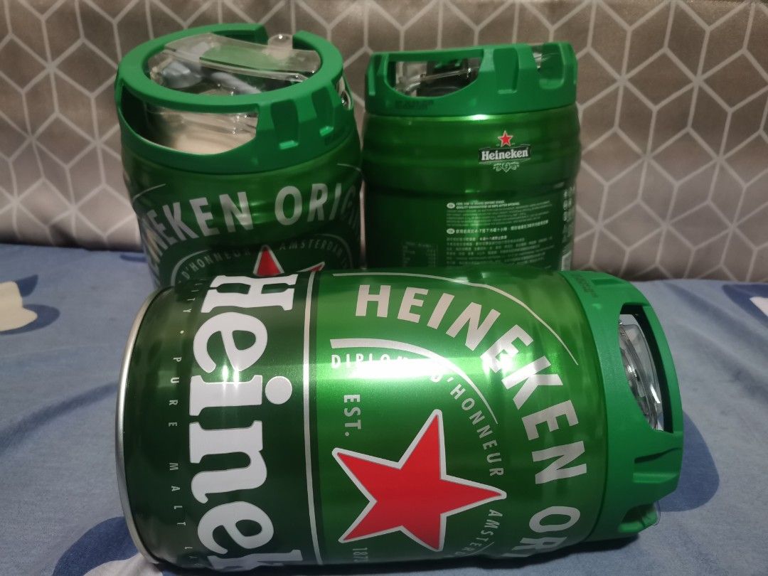Heineken Beer Keg (Category: Beverages) located in Quezon City. Submitted by jm225 (Listing ID 1356638891, Image 1). Description: Heineken Beer Keg Pure Malt good up to 6pax once opened can store up to 30days for solo casual drinker, it will stay fresh.. for only 1345/keg perfect for summer gathering drink responsibly.