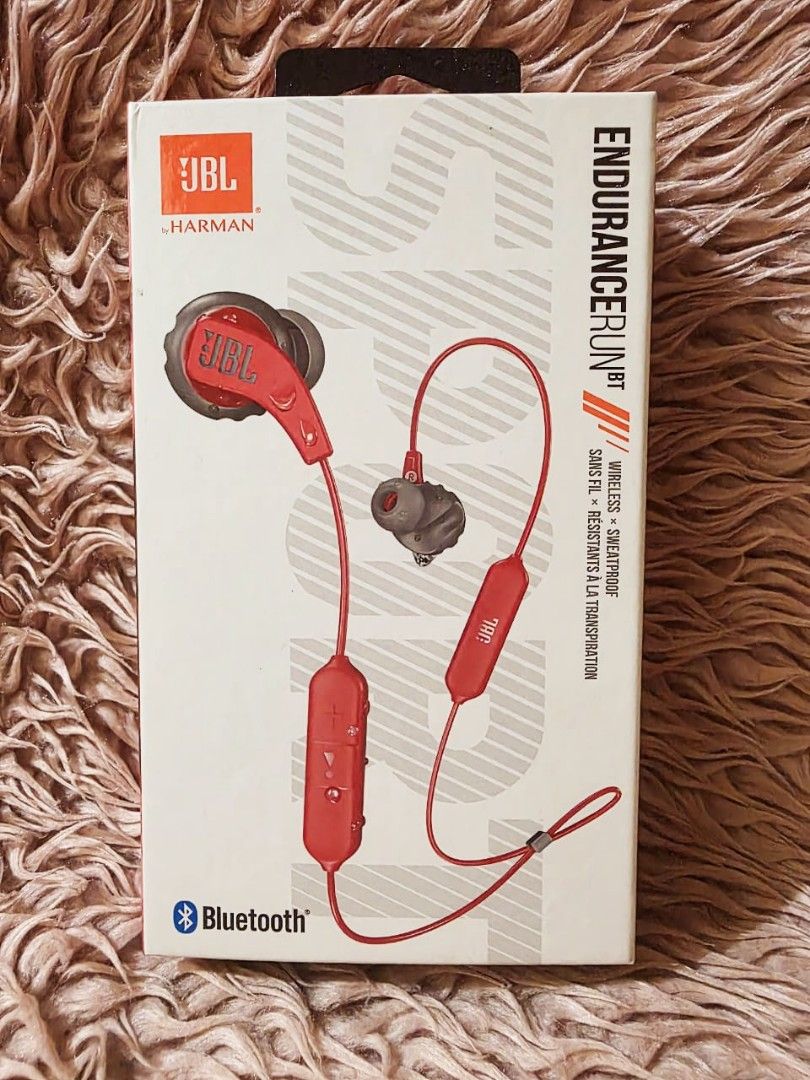 JBL Headphones Bluetooth Endurance Run (Category: Headphones & Headsets) located in Las Pinas. Submitted by stardust070 (Listing ID 1356776801, Image 1). Description: Brand New/ Unused/ Original JBL Endurance Run Wireless Headphones Bluetooth - Hands-free Calls - Magnetic Buds - Fliphook Technology - Sweatproof.