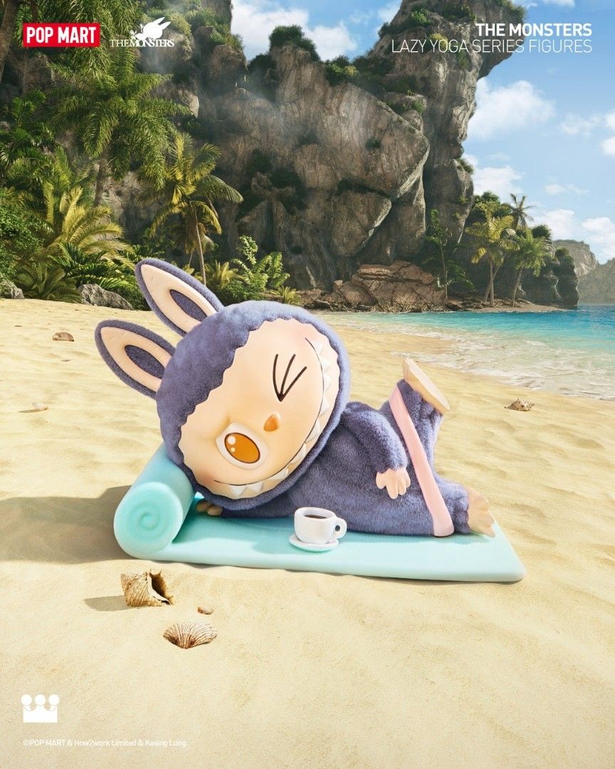 Labubu Americano The Monsters Lazy Yoga Series Figures Hobbies Toys Toys Games On Carousell Labubu Americano The Monsters 1741228641 21263ebb Progressive 