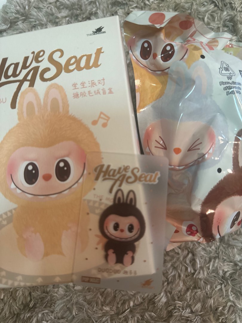 Labubu Have A Seat Secret Hobbies Toys Toys Games On Carousell Labubu Have A Seat Secret 1741258677 261d8be3