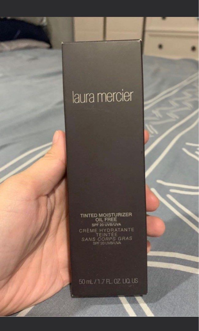 LAURA MERCIER TINTED MOISTURIZER (Category: Makeup) located in Cainta. Submitted by JCJ_shoppe (Listing ID 1356705842, Image 1). Description: Laura Mercier Tinted Moisturizer (Oil Free) Shade : 2W2 - Nude 50ml From Rustan’s Payment - BPI BDO GCASH.