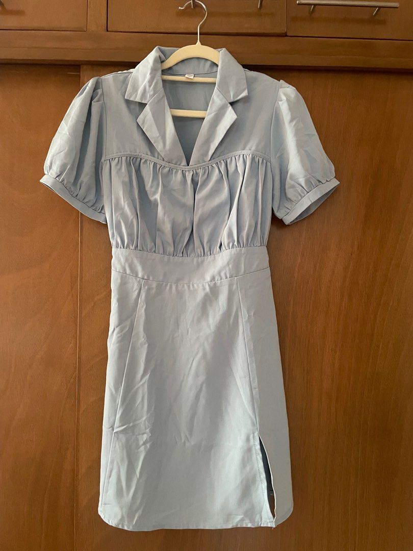 Light Blue Dress (Category: Dresses) located in Manila. Submitted by cloudymondi (Listing ID 1356705038, Image 1). Description: .
