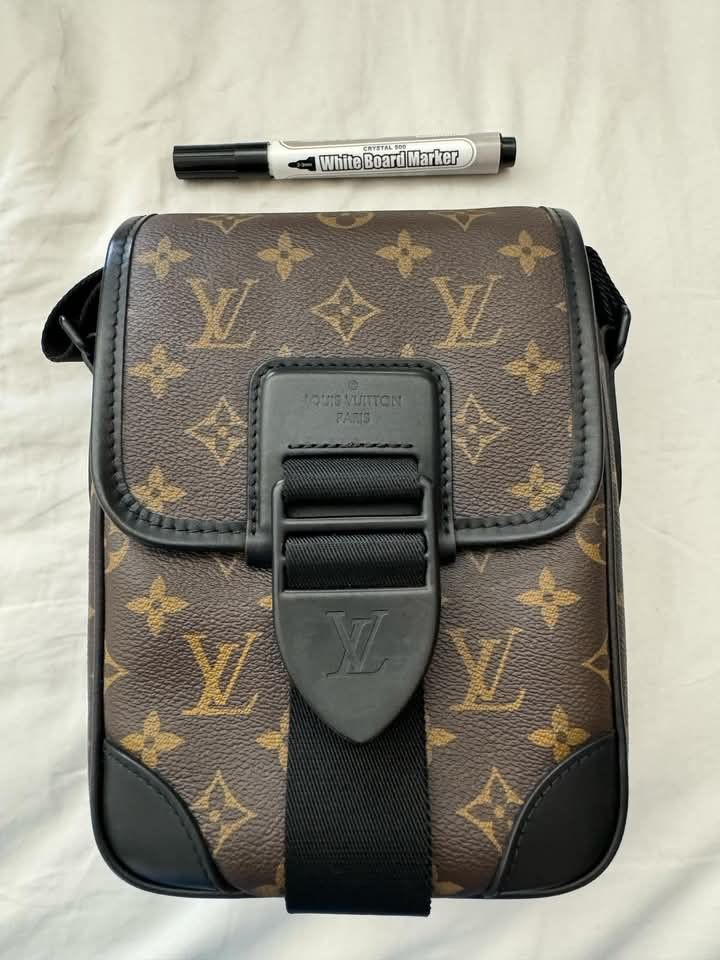 Louis vuitton christopher sling bag (Category: Luxury Bags & Wallets) located in Manila. Submitted by mylenearte22319 (Listing ID 1356691104, Image 1). Description: Louis vuitton christopher sling bnew condition.