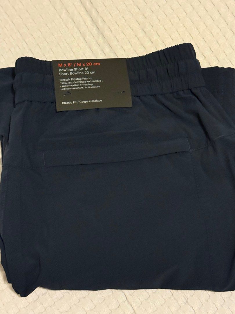 Lululemon Bowline Shorts 8” Navy M (Category: Activewear) located in Quezon City. Submitted by _inaef (Listing ID 1356651422, Image 3). Description: BNWT Lululemon Bowline 8” Navy Size M .