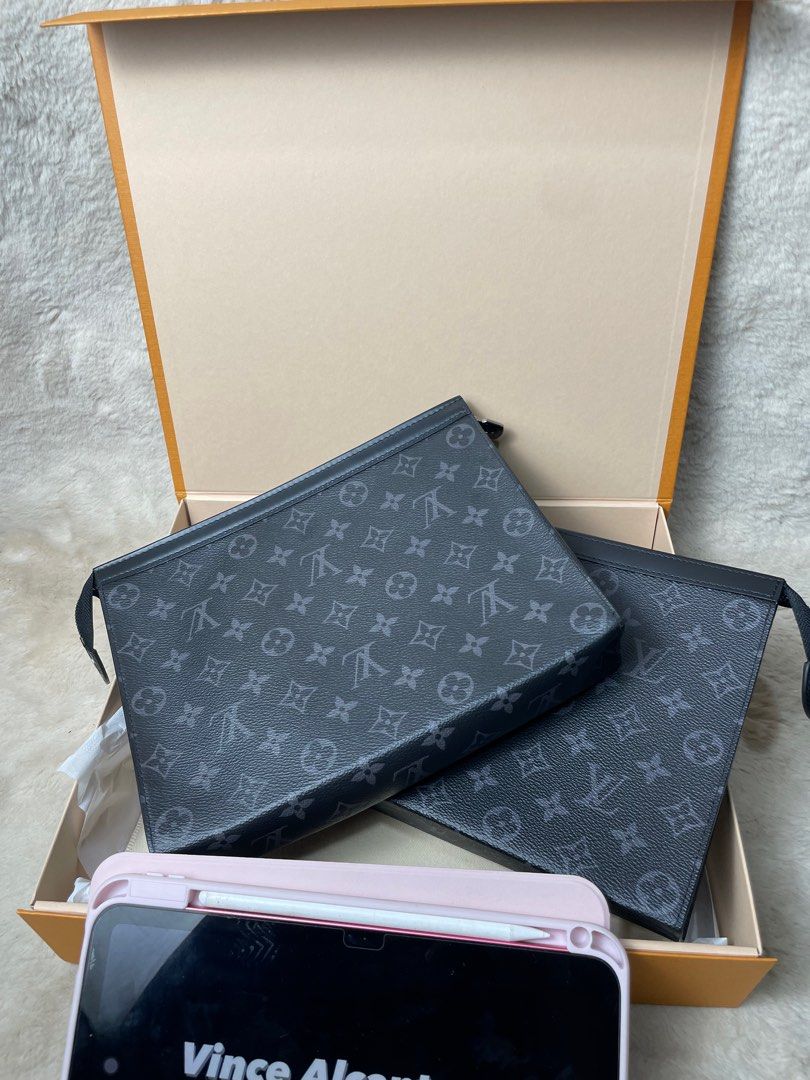 LV Pochette Voyage MM Monogram (Category: Luxury Bags & Wallets) located in Las Pinas. Submitted by vinalcantara (Listing ID 1356688006, Image 3). Description: For Sale / Trade !! LV Pochette Voyage MM Monogram Eclipse Brandnew / complete with receipt (bought 01/19/25) Php 40,000 Used prestine condition with box Php 33,000 SRP Php 60,000 Will send detailed pics upon request ✔️ 📍 Loc/Meet ups: Las Piñas 💸 PNB/BDO or Gcash 🚚 Lalamove/LBC ✔️ Unli