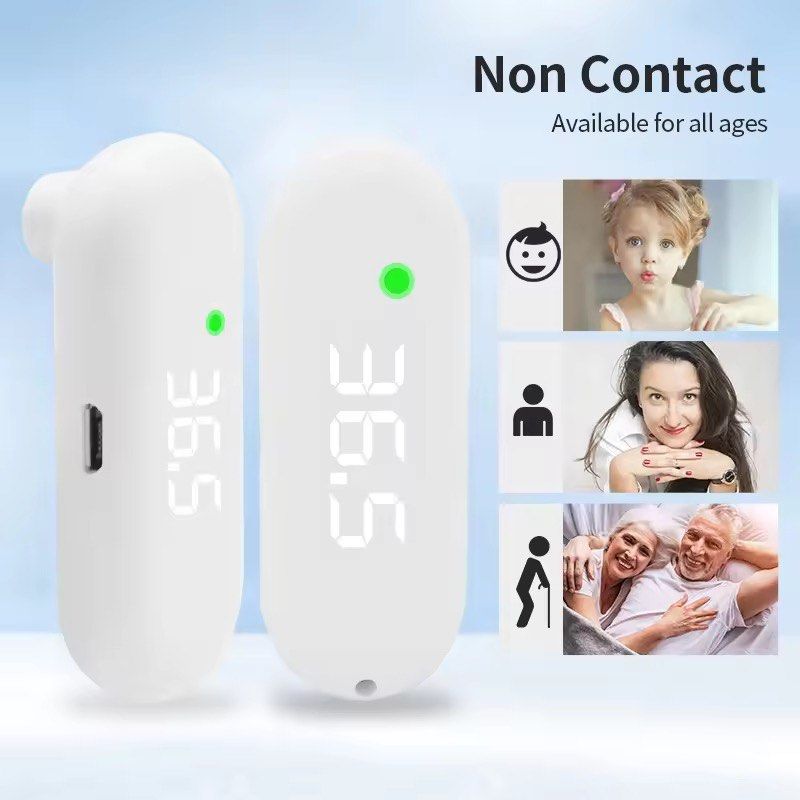 Mini Rechargeable Infrared Forehead Thermometer | Non-Contact with LCD Display (Category: Thermometers) located in Quezon City. Submitted by bareminimalistph (Listing ID 1356807106, Image 2). Description: Mini Rechargeable Infrared Forehead Thermometer – Non-Contact with LCD Display ₱280 Compact, convenient, and easy to use! This mini infrared thermometer gives quick and accurate readings with its LCD display. Rechargeable and perfect for on-the-