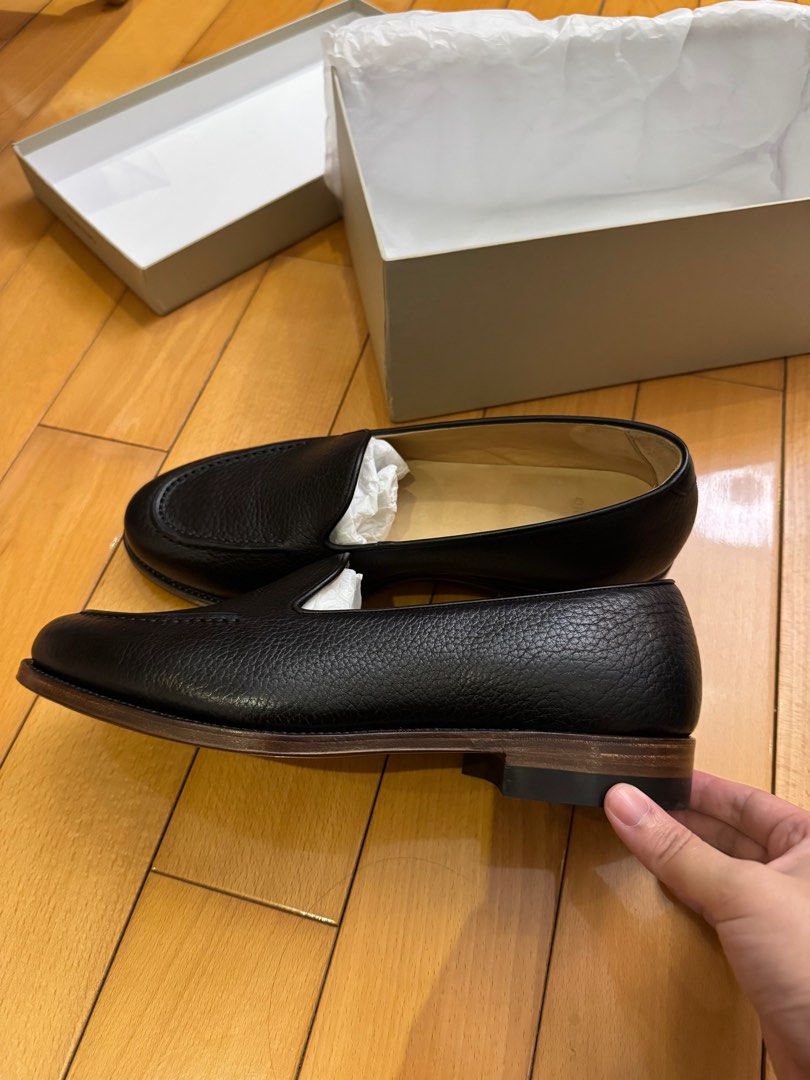 Oriental Shoemaker 536 split mocca loafer(全新), 他的時尚, 鞋類 