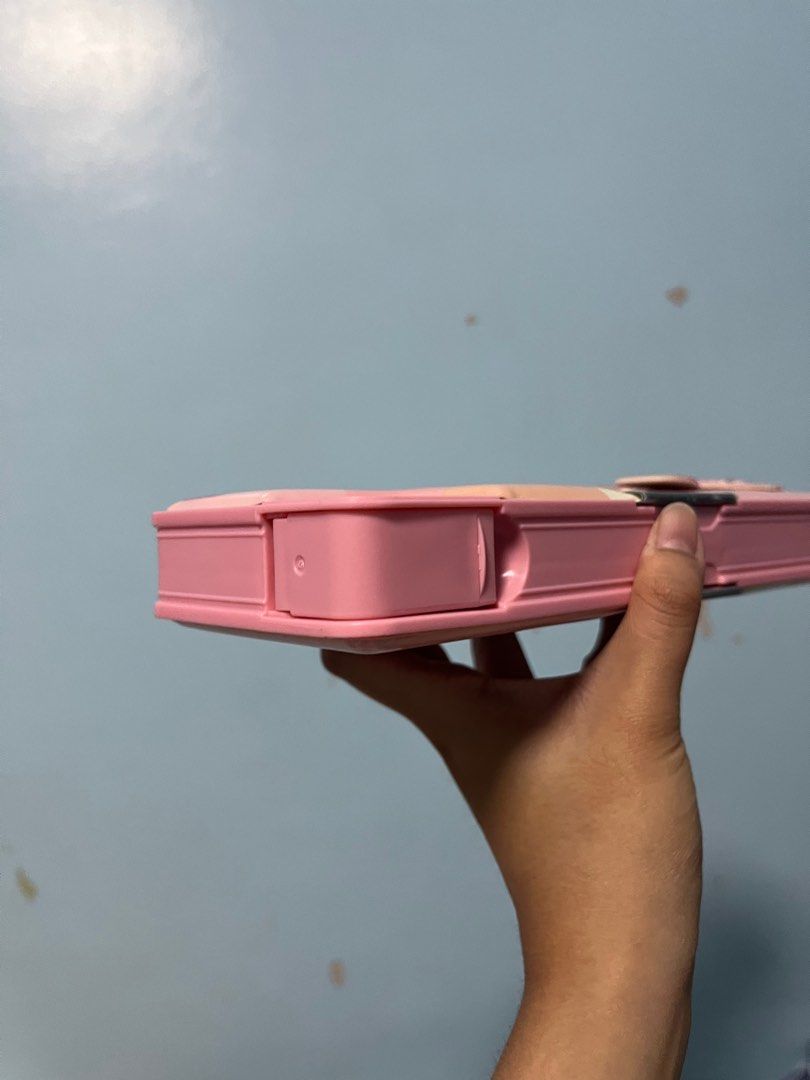 Pink Bunny Pencil Case (Category: Everything Else Others) located in Paranaque City. Submitted by calicoe (Listing ID 1356769726, Image 3). Description: 𓂃⋆.⟢ ♱ ⟢ .⋆𓂃 ♯┆ fs : pink bunny pencil case ˶ᵔ ᵕ ᵔ˶ ! condition : 9/10 flaws : no provided schedule in the front case, pencil markings in each side — loc : moonwalk, parañaque city — mop : gcash only — mod : lalamove / jnt / lbc ⛓️‍💥⟢ shipping dates are every tues & fri-sun, but seller’s avail