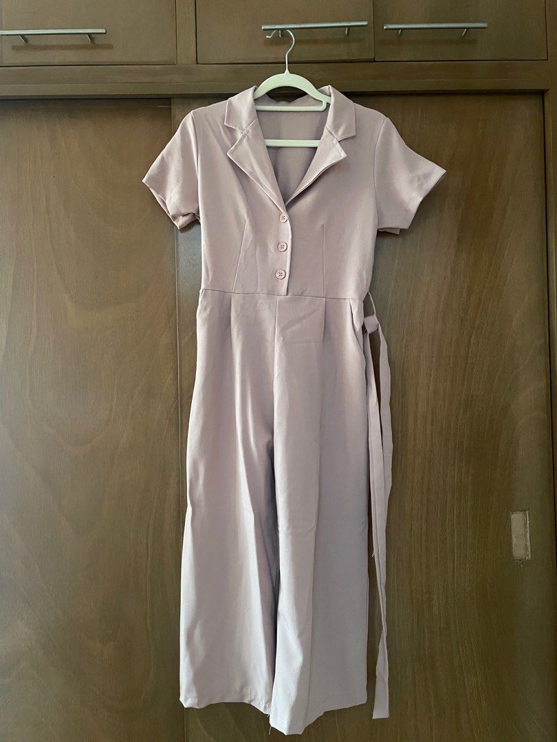 Pink Collared Jumpsuit (Category: Jumpsuits) located in Manila. Submitted by cloudymondi (Listing ID 1356705208, Image 1). Description: .